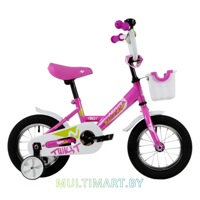 Детский велосипед Novatrack Twist 121TWIST.PN20 (розовый/белый, 2020)